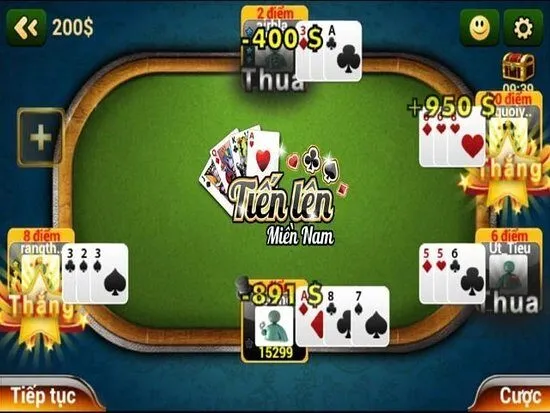 Cả game bài tiến lên miền nam, miền bắc đều được yêu thích tham gia chơi